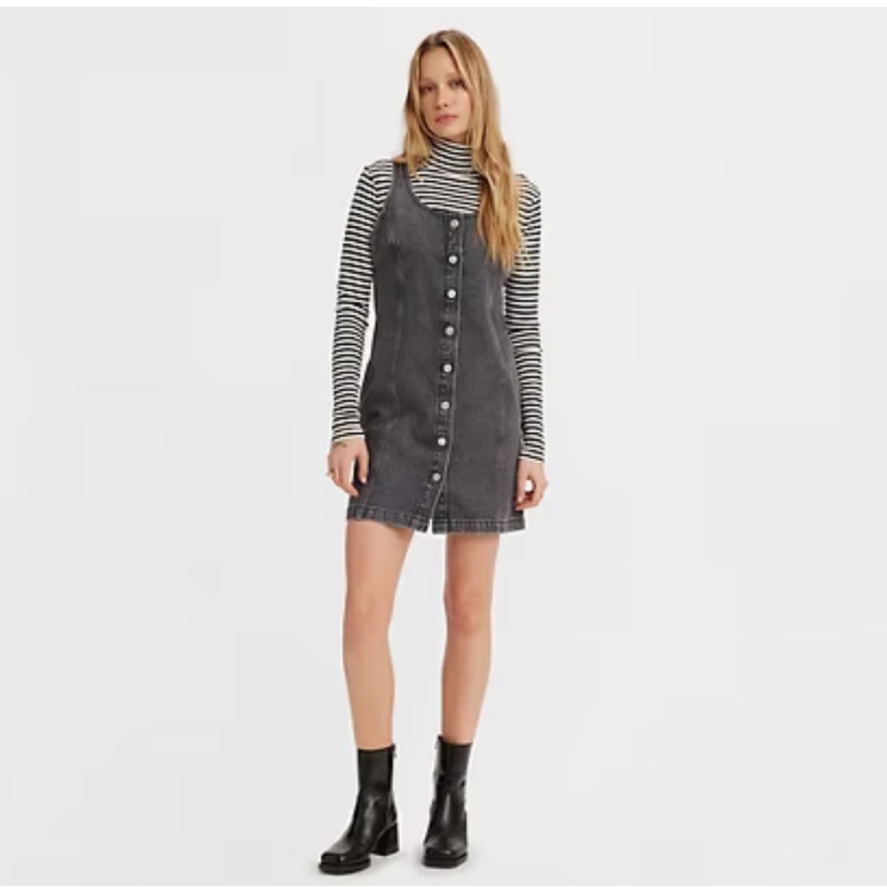 NWT TULI DENIM MINI DRESS, size XL